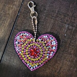 Colorful Heart Key Holder